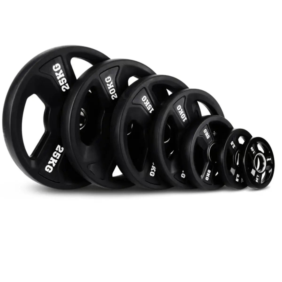 Titanium Strength Premium Olympische Scheiben 150kg kaufen | Tri-Grip | Kraftathlet Titanium Strength