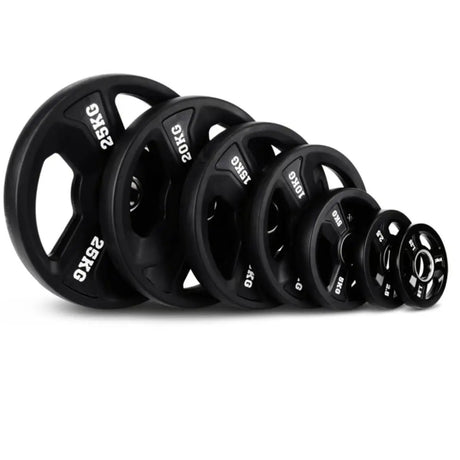 Titanium Strength Premium Olympische Scheiben 150kg kaufen | Tri-Grip | Kraftathlet Titanium Strength