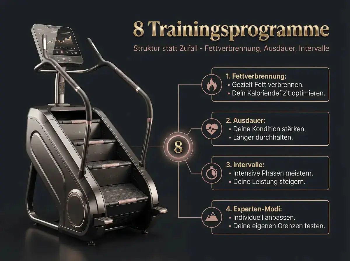 Titanium Strength ProClimber Stair Climber – LED Cardio Maschine Titanium Strength Máquinas de cardio