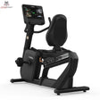 Kommerzielles Liege-Ergometer mit 15,6” Touchscreen RB1100T By Shua Titanium Strength Pro Series