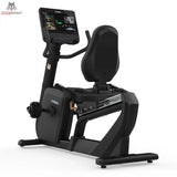 Kommerzielles Liege-Ergometer mit 15,6” Touchscreen RB1100T By Shua Titanium Strength Pro Series