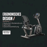 Titanium Strength RB1100T – Professionelles Liegefahrrad mit Touchscreen & Magnetwiderstand Titanium Strength Máquinas de cardio