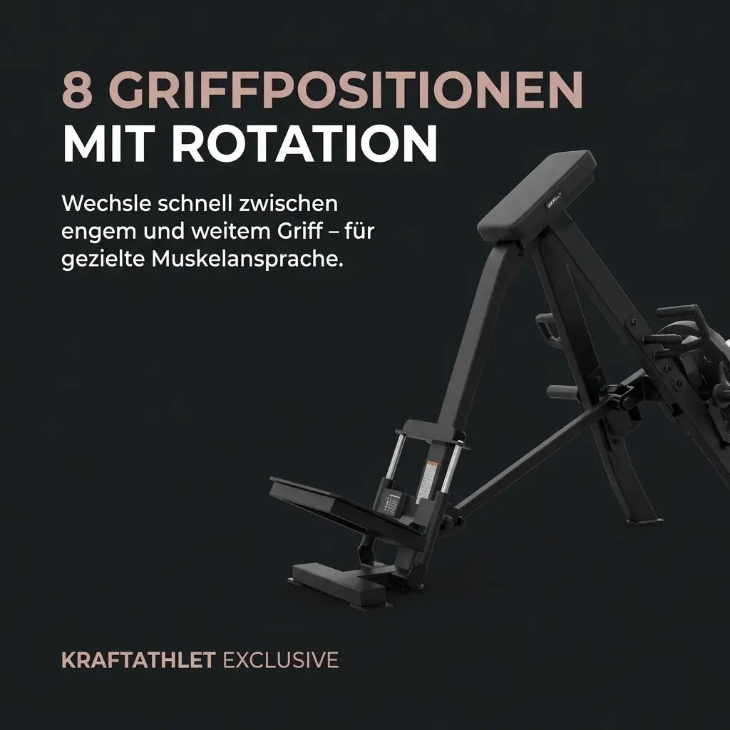 T-Bar Row Elite Series – Adjustable Handles & Chest Support | Titanium ...