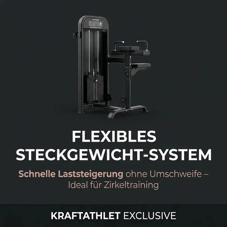 Torso Rotation Elite Series – Professionelle Bauchmaschine mit Steckgewichten Titanium Strength Aparatos de musculación