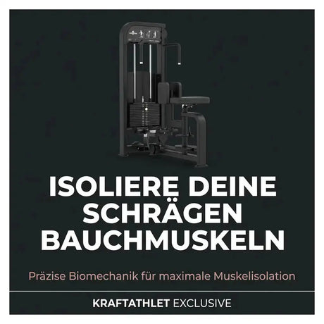 Torso Rotation Elite Series – Professionelle Bauchmaschine mit Steckgewichten Titanium Strength Aparatos de musculación