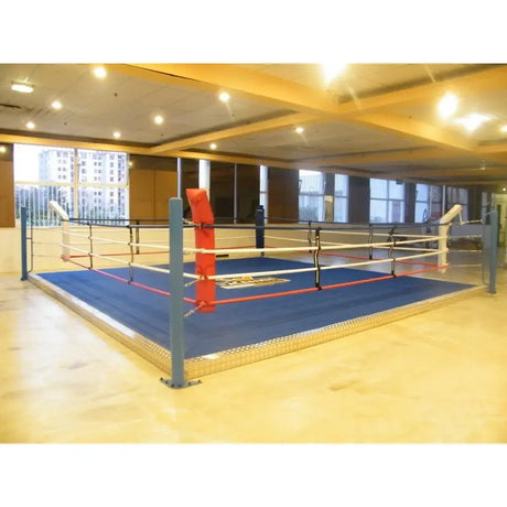 Trainingsboxring mit 15 cm Podium SportCom Boxring