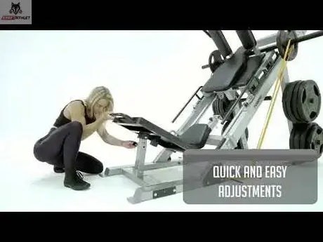 Ultimate V2 Leg Press Hack Squat Combo Force USA