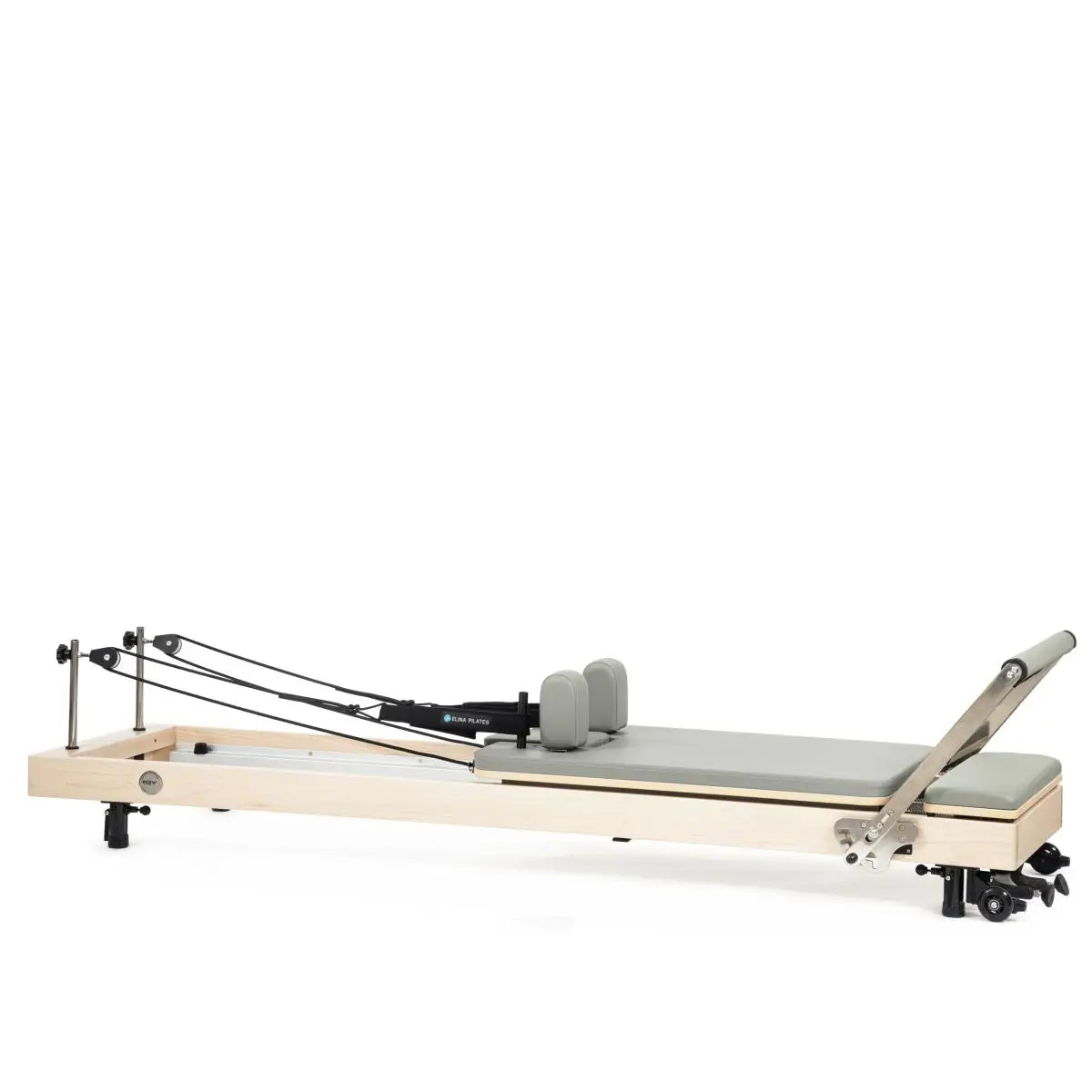 Vertikaler Pilates Reformer in Iceberg, Seitenansicht