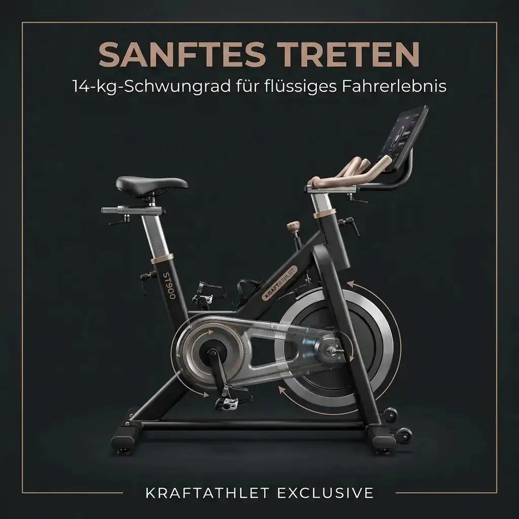 Vertikaler Professioneller ST900 TFT Multimedia-Heimtrainer mit 10-Zoll-Touchscreen (Performance Series) Titanium Strength Máquinas de cardio