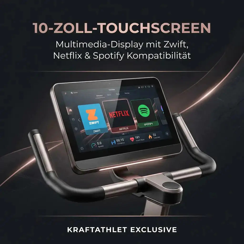 Vertikaler Professioneller ST900 TFT Multimedia-Heimtrainer mit 10-Zoll-Touchscreen (Performance Series) Titanium Strength Máquinas de cardio