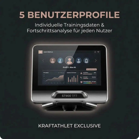Vertikaler Professioneller ST900 TFT Multimedia-Heimtrainer mit 10-Zoll-Touchscreen (Performance Series) Titanium Strength Máquinas de cardio
