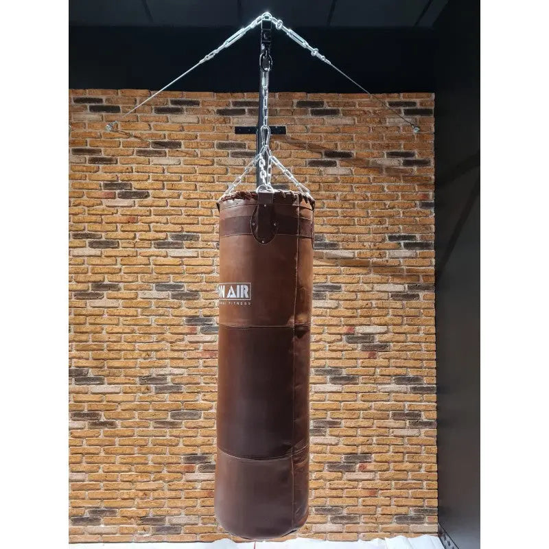 Vintage-Sandsack Echtleder 1,30 m SportCom Sandsack