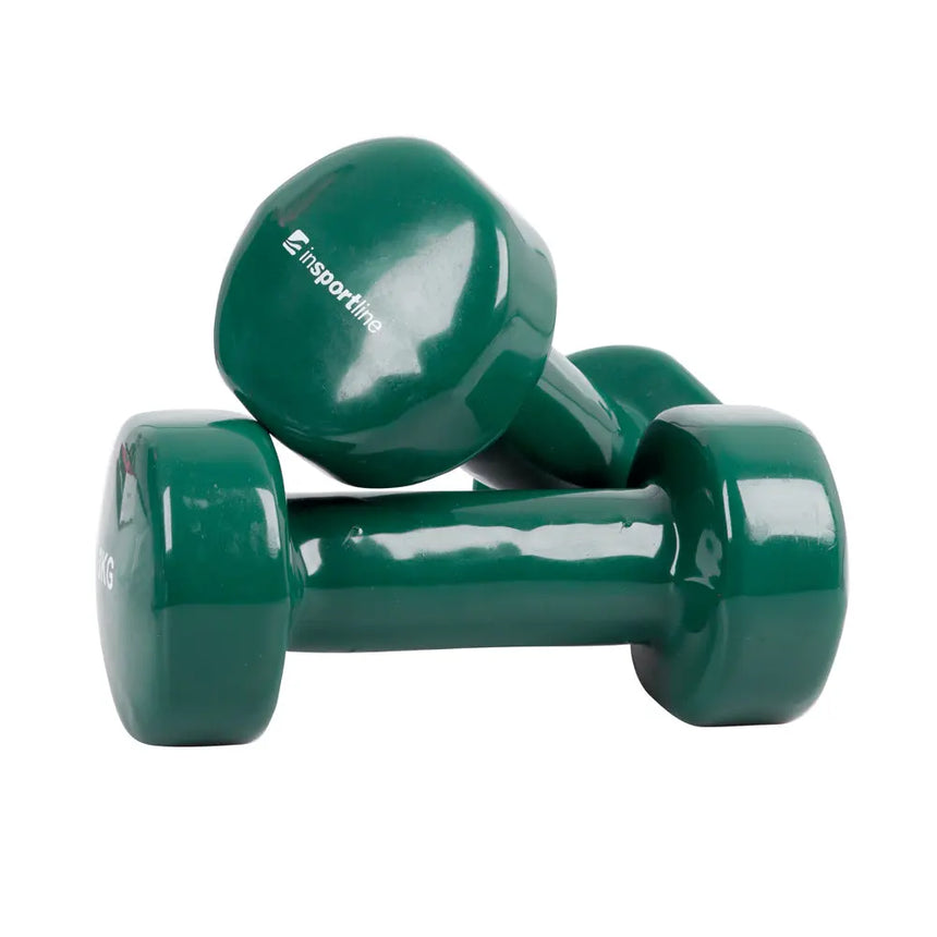 inSPORTline Vinyl Dumbbell Set Smoothbell 2 x 3 kg InSportLine