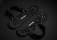 Younix Ankle Cuffs Fußmanschetten in Schwarz
