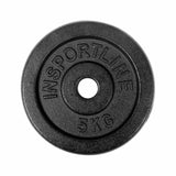 inSPORTline Plate-loaded dumbbell set Castblack 80 kg (160 + 40/30 mm) InSportLine Dumbbells