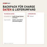 Technische Daten und Lieferumfang von Aerify Backpack für Charge als Tabelle