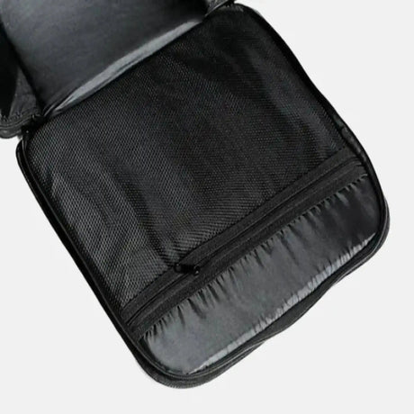 Aerify Carry Bag für Standard und Lite in Schwarz, Detail der Innentasche im Deckel mit Reißverschluss