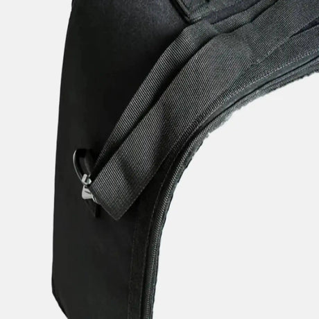 Aerify Carry Bag für Standard und Lite in Schwarz, Detail des umlaufenden Reißverschlusses mit Zipper
