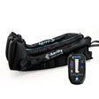 Aerify Charge Recovery System, Komponentenübersicht mit Rucksack und Steuergerät, Draufsicht