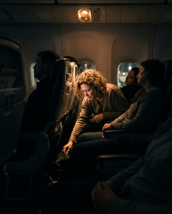 Langer Flug – stundenlanges Sitzen in der Flugzeugkabine