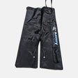 Aerify Compression Shorts für Charge liegend in Draufsicht mit Luftschläuchen, schwarz