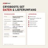 Technische Daten und Lieferumfang von Aerify Cryoboots Set als Tabelle
