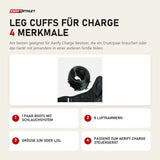 Aerify Leg Cuffs für Charge mit 4 Merkmalen: 1 Paar Boots mit Schlauchsystem, 8 Luftkammern, Größe S/M oder L/XL, Passend zum Charge Steuergerät