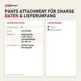 Technische Daten und Lieferumfang von Aerify Pants Attachment für Charge als Tabelle