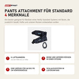 Aerify Pants Attachment für Standard mit 4 Merkmalen: 8 Luftkammern, Beine und unterer Rücken in einer Sitzung, Eine Größe für 160 bis 195 cm Körpergröße, Schlauchsystem im Lieferumfang
