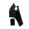 Aerify Shoulder Attachment für Cryoboots, Aufsatz liegend mit Schlauchanschluss und Klettverschluss, Draufsicht