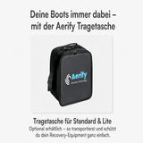 Aerify Standard Recovery Boots, Tragetasche Detailansicht mit Branding
