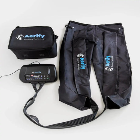 Aerify Standard Recovery System mit Pants, Systemzubehör ordentlich angeordnet