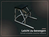 Body & Exercise Chair Salvaspazio Grafik Leicht zu bewegen, Chair in gerahmter Seitenansicht