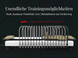 Body & Exercise EVO-Performance Workstation, Grafik zu den Trainingsmöglichkeiten mit Federn