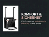 Body & Exercise Reformer Black Edition Stand Up, Grafik Komfort und Sicherheit mit EVA-Schaum