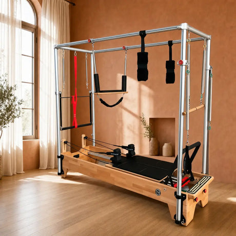 Body & Exercise Reformer Combo im eleganten italienischen Pilates-Studio