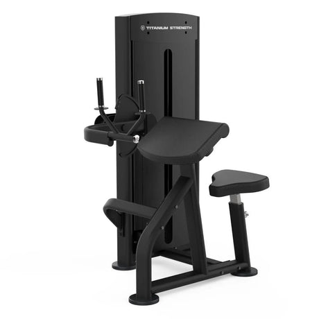 Titanium Strength Selectorised Triceps Extension Black Series Titanium Strength
