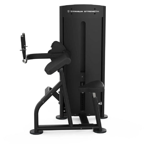Titanium Strength Selectorised Triceps Extension Black Series Titanium Strength