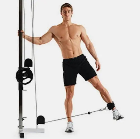 Force USA Ankle Cuff Pair – Adjustable Cable Straps for Leg and Glute Training Force USA