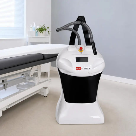 CryoPro Skin Kryotherapie-Gerät in der Physiotherapie-Praxis