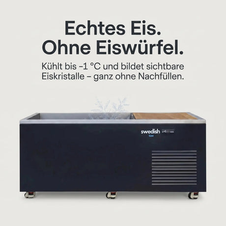 Swedish Cold Generation 5 – echtes Eis ohne Eiswürfel, kühlt bis -1 °C