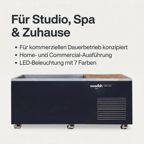 Eisbad für Studio, Spa und Zuhause – für kommerziellen Dauerbetrieb konzipiert