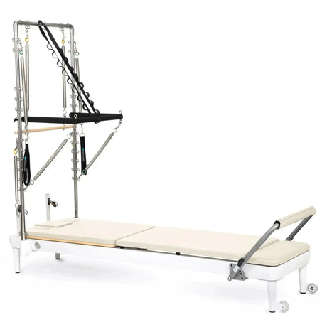 Elina Pilates Nubium mit Tower, Polster in Elfenbein, Schrägansicht