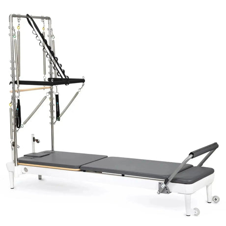 Elina Pilates Nubium mit Tower, Polster in Grau, Schrägansicht