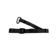 Elina Pilates Box Girth Gurt für die Pilates Box in Schwarz mit Metallschnalle und Karabinerhaken