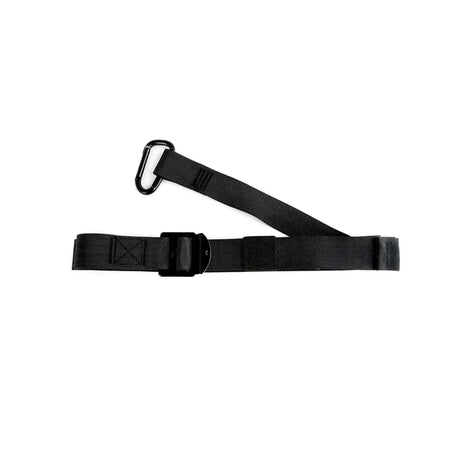 Elina Pilates Box Girth Gurt für die Pilates Box in Schwarz mit Metallschnalle und Karabinerhaken