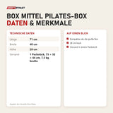 Technische Daten und Merkmale von Elina Pilates Box mittel Pilates-Box als Tabelle