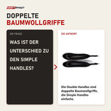 Frage und Antwort zu Elina Pilates Double Handles Reformer-Griffe: Was ist der Unterschied zu den Simple Handles?