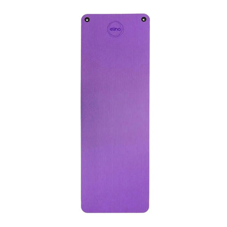 Elina Pilates Matte 140 × 58 cm Pilatesmatte in Lila, Draufsicht der ausgerollten Matte