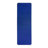 Elina Pilates Matte 140 × 58 cm Pilatesmatte in Marineblau, Draufsicht der ausgerollten Matte